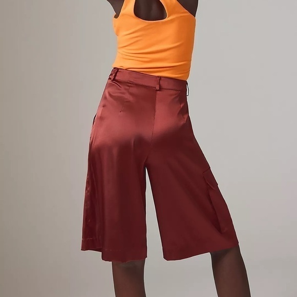 Anthropologie Hutch Pleated Utility Shorts - Picture 4 of 4